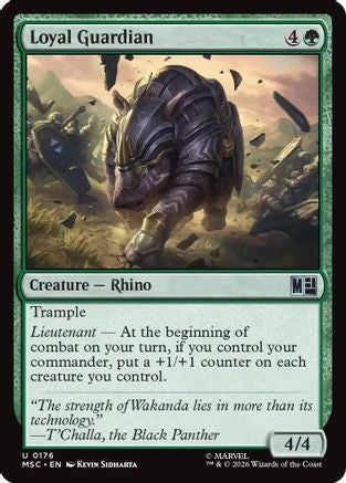 Loyal Guardian  (MSC-176) - [Commander: Marvel Super Heroes]