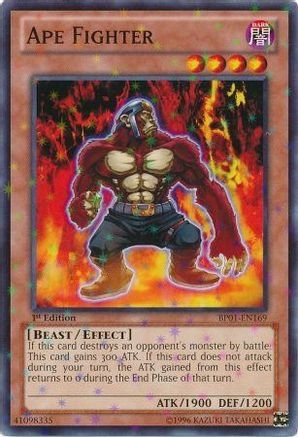 Ape Fighter [BP01-EN169] Starfoil Rare - Trinity Hobby