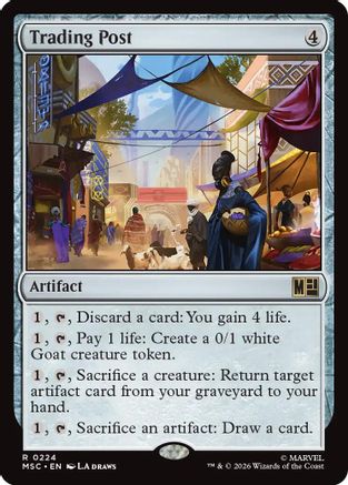 Trading Post  (MSC-224) - [Commander: Marvel Super Heroes]