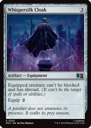 Whispersilk Cloak  (MSC-225) - [Commander: Marvel Super Heroes]