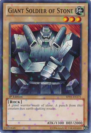 Giant Soldier of Stone [BP01-EN171] Starfoil Rare - Trinity Hobby