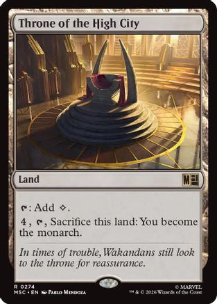 Throne of the High City  (MSC-274) - [Commander: Marvel Super Heroes]