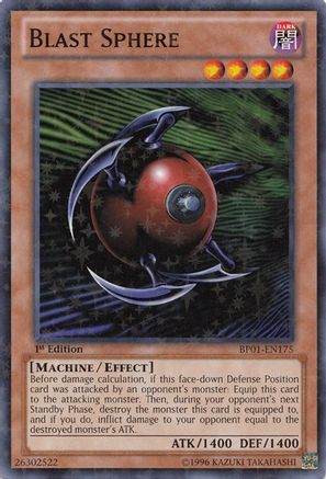 Blast Sphere [BP01-EN175] Starfoil Rare - Trinity Hobby