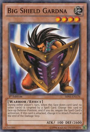 Big Shield Gardna [BP01-EN176] Starfoil Rare - Trinity Hobby