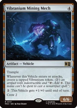 Vibranium Mining Mech (Surge Foil)  [Foil]  (MSC-117) - [Commander: Marvel Super Heroes]