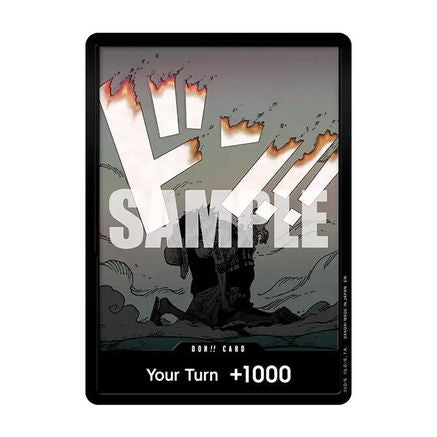 DON!! Card (Double Pack Set Vol. 11) (Luffy and Ace) - [The Time of Battle] Foil