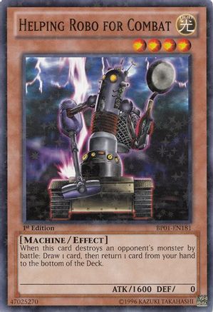 Helping Robo for Combat [BP01-EN181] Starfoil Rare - Trinity Hobby