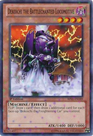 Dekoichi the Battlechanted Locomotive [BP01-EN189] Starfoil Rare - Trinity Hobby
