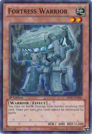 Fortress Warrior [BP01-EN206] Starfoil Rare - Trinity Hobby