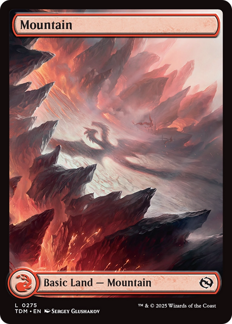 Mountain  (TDM-275) - [Tarkir: Dragonstorm] - Trinity Hobby