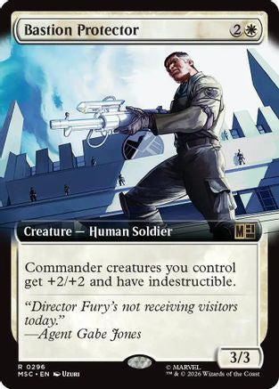 Bastion Protector (Extended Art)  (MSC-296) - [Commander: Marvel Super Heroes]