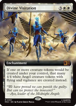Divine Visitation (Extended Art)  (MSC-301) - [Commander: Marvel Super Heroes]
