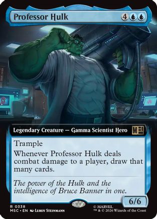 Professor Hulk (Extended Art)  (MSC-338) - [Commander: Marvel Super Heroes]