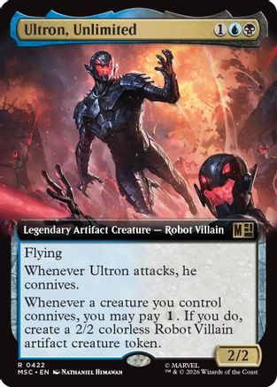 Ultron, Unlimited (Extended Art)  (MSC-422) - [Commander: Marvel Super Heroes]