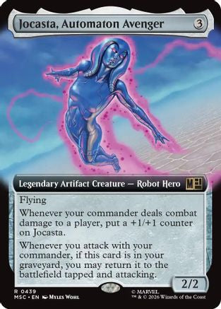 Jocasta, Automaton Avenger (Extended Art)  (MSC-439) - [Commander: Marvel Super Heroes]