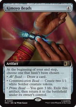 Kimoyo Beads (Extended Art)  (MSC-440) - [Commander: Marvel Super Heroes]