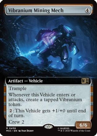 Vibranium Mining Mech (Extended Art)  (MSC-458) - [Commander: Marvel Super Heroes]