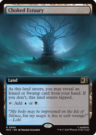 Choked Estuary (Extended Art)  (MSC-464) - [Commander: Marvel Super Heroes]