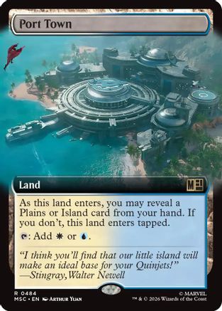 Port Town (Extended Art)  (MSC-484) - [Commander: Marvel Super Heroes]