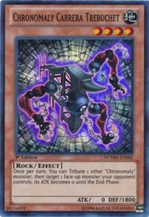 Chronomaly Cabrera Trebuchet [NUMH-EN002] Super Rare - Trinity Hobby