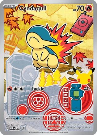 Cyndaquil - (047/null) Holofoil [ME Mega Evolution Promo]