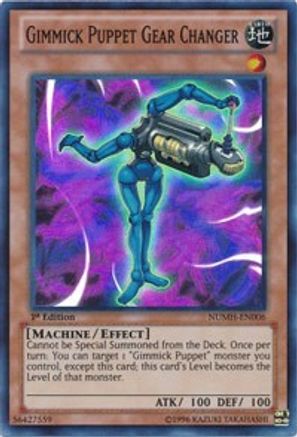 Gimmick Puppet Gear Changer [NUMH-EN006] Super Rare - Trinity Hobby