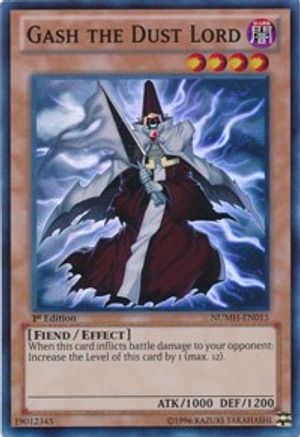 Gash the Dust Lord [NUMH-EN015] Super Rare - Trinity Hobby