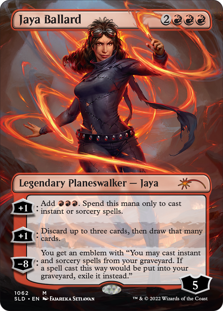 Jaya Ballard (Borderless) [Secret Lair Drop Series] - Trinity Hobby