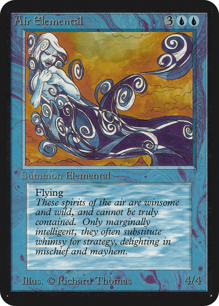 Air Elemental [Alpha Edition] - Trinity Hobby