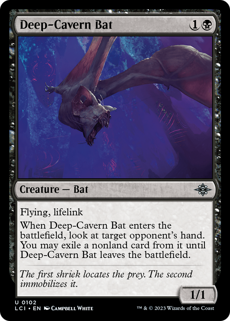 Deep-Cavern Bat [The Lost Caverns of Ixalan] - Trinity Hobby