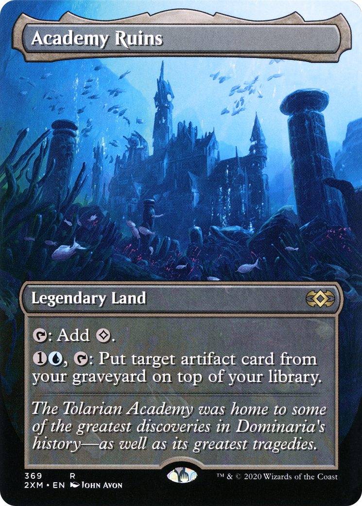 Academy Ruins (Toppers) [Double Masters] - Trinity Hobby