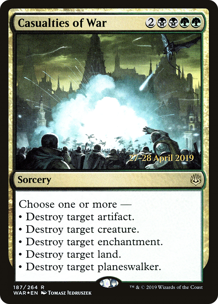 Casualties of War [War of the Spark Prerelease Promos] - Trinity Hobby