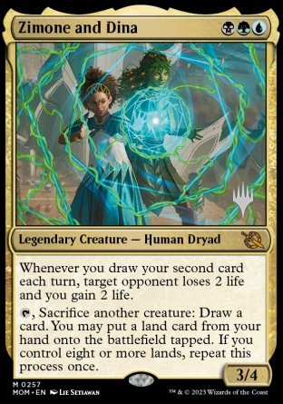 Zimone and Dina (Promo Pack) [March of the Machine Promos] - Trinity Hobby