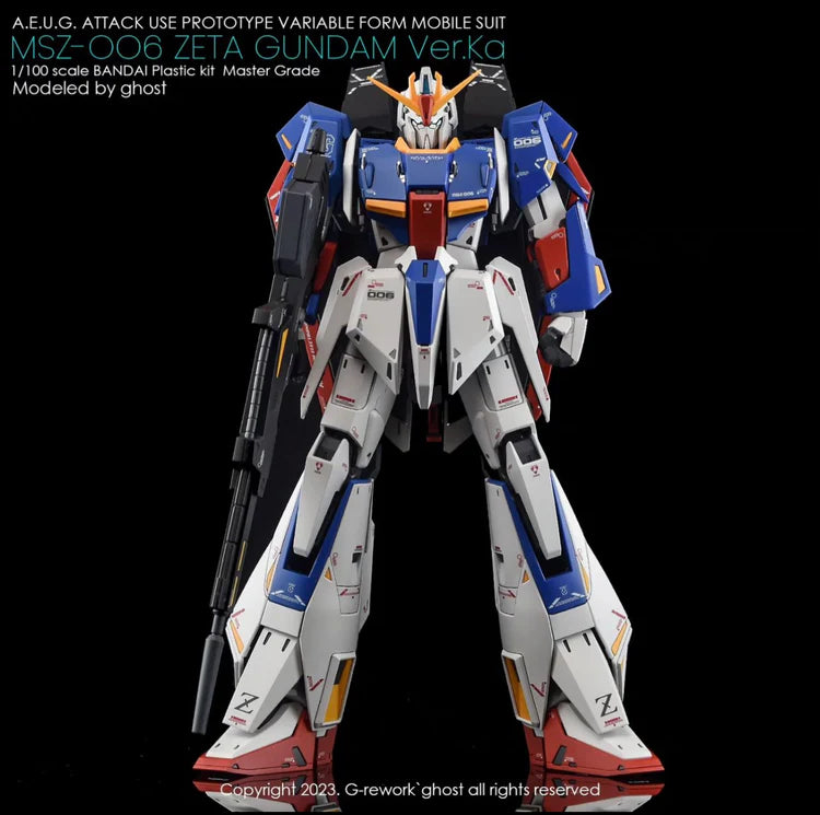 G-rework [MG] ZETA GUNDAM Ver.Ka Water Decal - Trinity Hobby