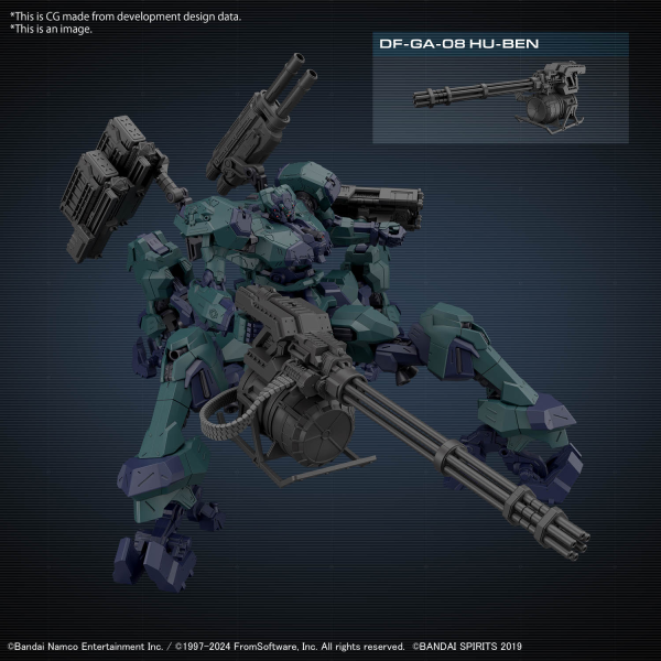 30MM ARMORED CORE VI FIRES OF RUBICON BALAM INDUSTRIES BD-011 MELANDER LIGER TAIL - Trinity Hobby