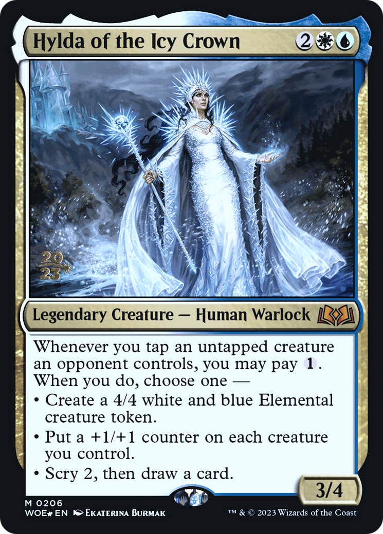 Hylda de la Couronne de Glace [Promos Avant-première de Wilds of Eldraine] 