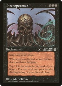 Necropotence (Oversized) [Oversize Cards] - Trinity Hobby