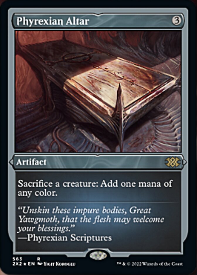 Phyrexian Altar (Foil Etched) [Double Masters 2022] - Trinity Hobby