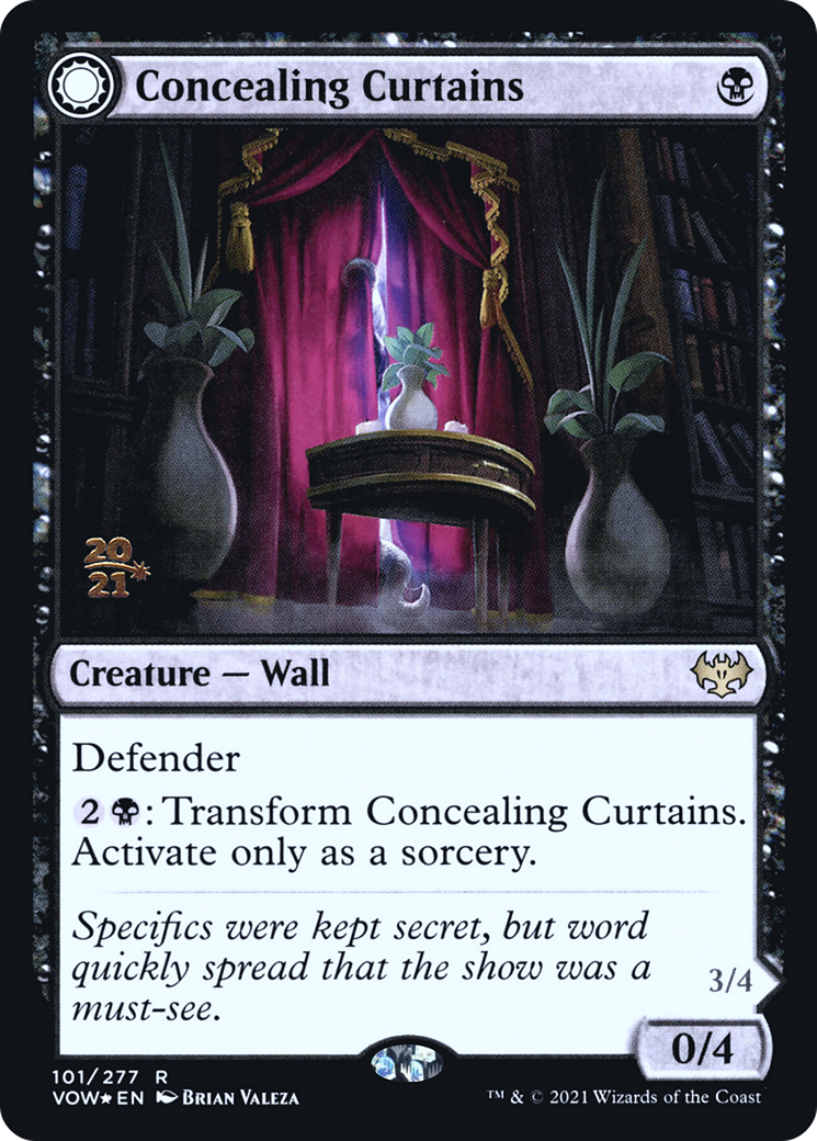 Concealing Curtains // Revealing Eye [Innistrad: Crimson Vow Prerelease Promos] - Trinity Hobby