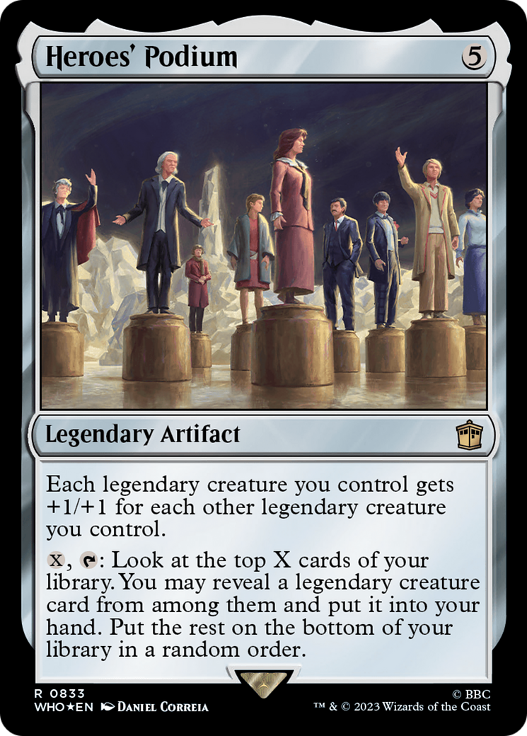 Heroes' Podium (Surge Foil) [Doctor Who] - Trinity Hobby