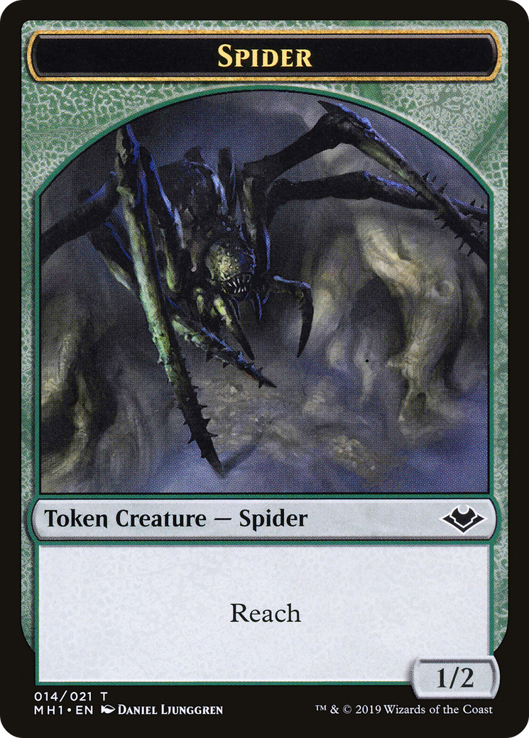 Shapeshifter // Spider Double-Sided Token [Modern Horizons Tokens] - Trinity Hobby