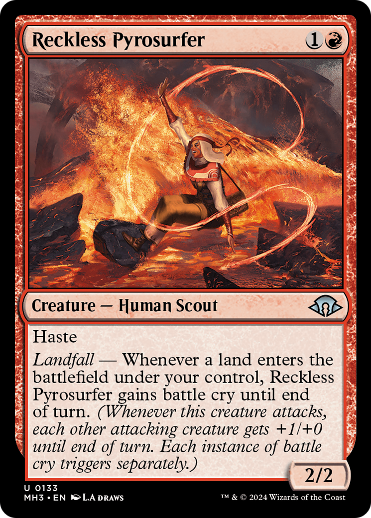 Reckless Pyrosurfer [Modern Horizons 3] - Trinity Hobby