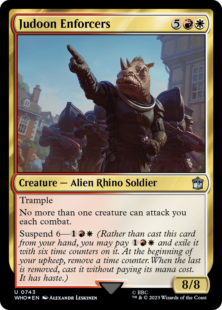 Judoon Enforcers (Surge Foil) [Doctor Who] - Trinity Hobby