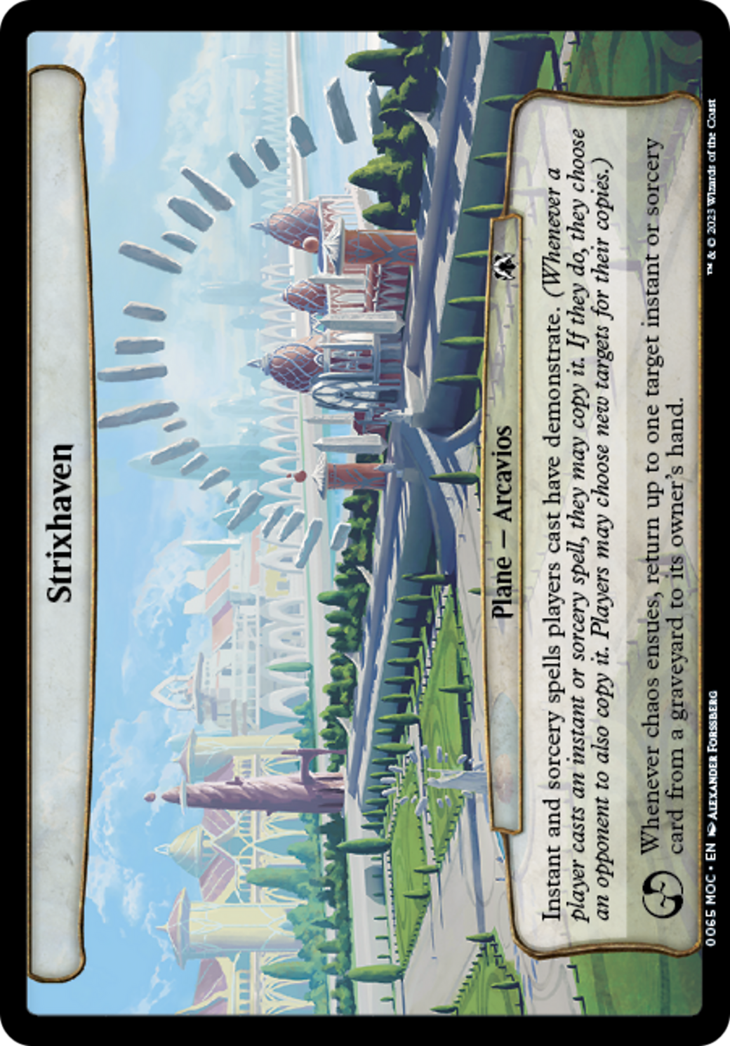 Strixhaven [March of the Machine Commander] - Trinity Hobby