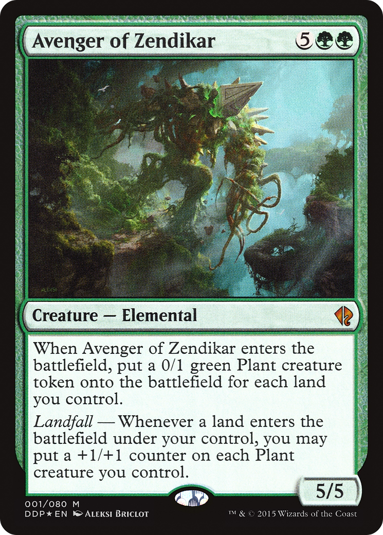 Avenger of Zendikar [Duel Decks: Zendikar vs. Eldrazi] - Trinity Hobby
