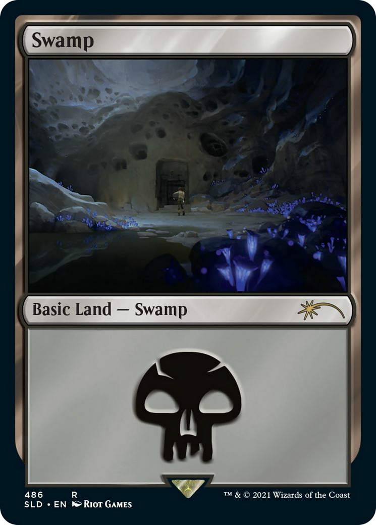 Swamp (486) [Secret Lair Drop Series] - Trinity Hobby