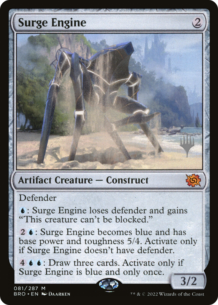 Surge Engine (Promo Pack) [The Brothers' War Promos] - Trinity Hobby
