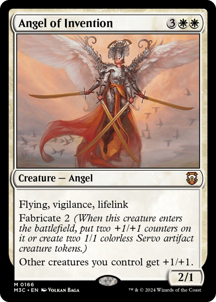 Angel of Invention (Ripple Foil) [Modern Horizons 3 Commander] - Trinity Hobby