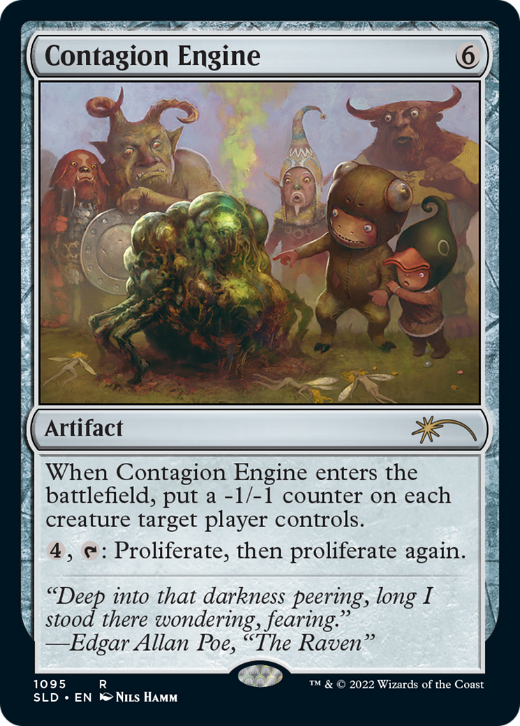 Contagion Engine  (SLD-1095) - [Secret Lair Drop] - Trinity Hobby
