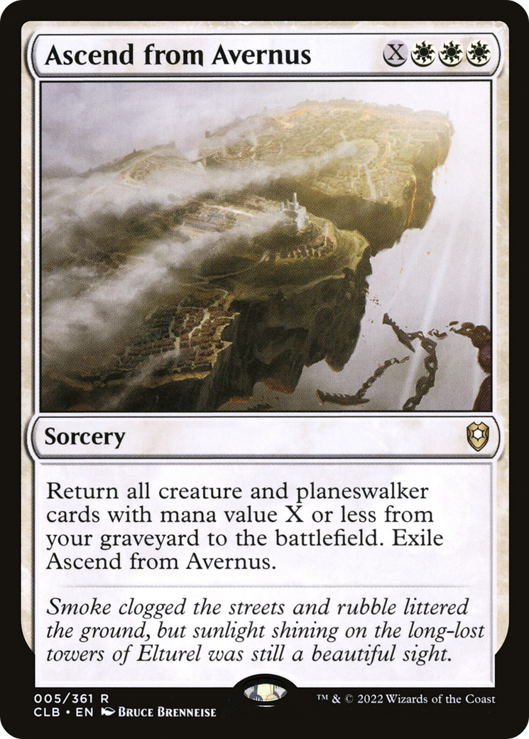 Ascend from Avernus [Commander Legends: Battle for Baldur's Gate] - Trinity Hobby